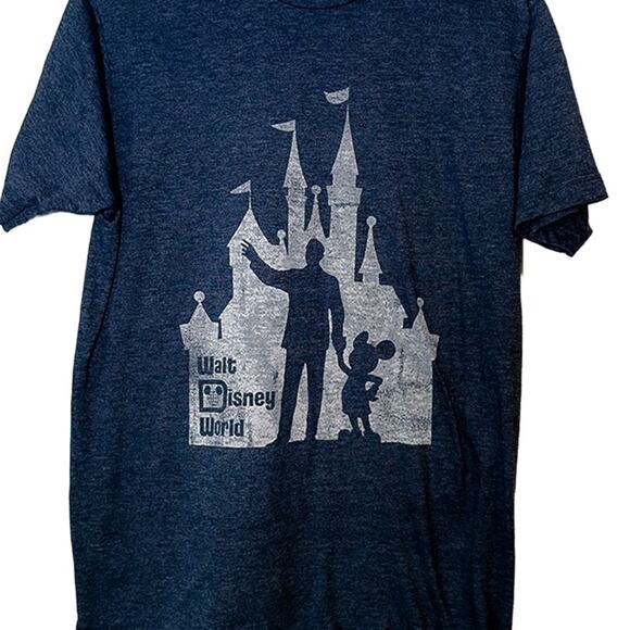 Walt Disney World Magic Kingdom Walt & Mickey Mouse Partners T-Shirt Size Medium - Picture 2 of 6
